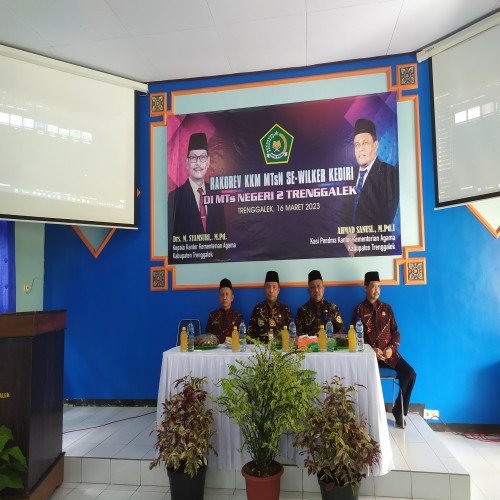 Semarakkan Rakorev KKM MTs Se-Wilker Kediri dengan “Trenggalek Djati”