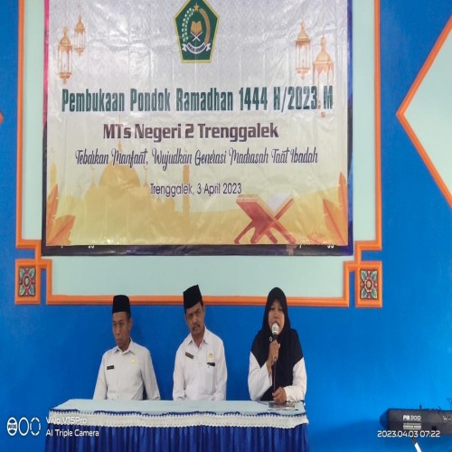 Wahana Peningkatkan Keimanan dalam Bingkai Pondok Ramadhan MTs Negeri 2 Trenggalek Tahun 1444 H