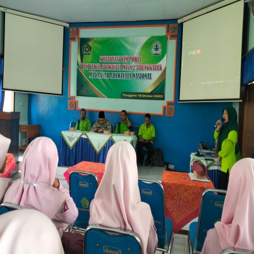 Sosialisasi Tim Pokja dan Kader Adiwiyata MTsN 2 Trenggalek